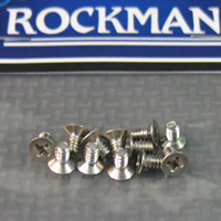 12 Stainless Steel screws for mounting Rockman Rockmodules to the Rocktray. Fits both RMC Rocktrays and original SR&D racktrays.